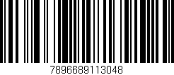 Código de barras (EAN, GTIN, SKU, ISBN): '7896689113048'