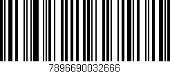 Código de barras (EAN, GTIN, SKU, ISBN): '7896690032666'