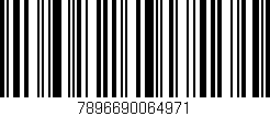 Código de barras (EAN, GTIN, SKU, ISBN): '7896690064971'