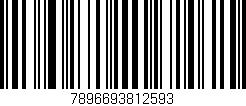 Código de barras (EAN, GTIN, SKU, ISBN): '7896693812593'