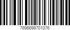 Código de barras (EAN, GTIN, SKU, ISBN): '7896698701076'