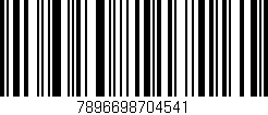 Código de barras (EAN, GTIN, SKU, ISBN): '7896698704541'