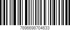 Código de barras (EAN, GTIN, SKU, ISBN): '7896698704633'