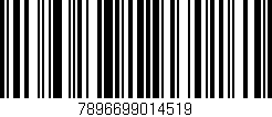 Código de barras (EAN, GTIN, SKU, ISBN): '7896699014519'