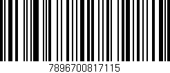 Código de barras (EAN, GTIN, SKU, ISBN): '7896700817115'
