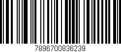 Código de barras (EAN, GTIN, SKU, ISBN): '7896700836239'