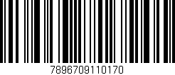 Código de barras (EAN, GTIN, SKU, ISBN): '7896709110170'