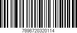 Código de barras (EAN, GTIN, SKU, ISBN): '7896720320114'