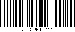 Código de barras (EAN, GTIN, SKU, ISBN): '7896725338121'