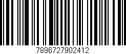 Código de barras (EAN, GTIN, SKU, ISBN): '7896727902412'