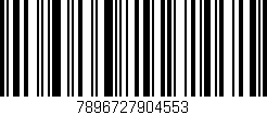 Código de barras (EAN, GTIN, SKU, ISBN): '7896727904553'