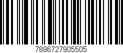 Código de barras (EAN, GTIN, SKU, ISBN): '7896727905505'