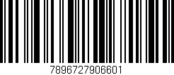 Código de barras (EAN, GTIN, SKU, ISBN): '7896727906601'