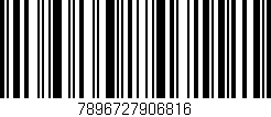 Código de barras (EAN, GTIN, SKU, ISBN): '7896727906816'