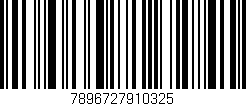 Código de barras (EAN, GTIN, SKU, ISBN): '7896727910325'