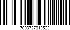 Código de barras (EAN, GTIN, SKU, ISBN): '7896727910523'