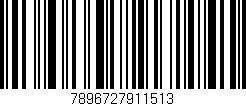 Código de barras (EAN, GTIN, SKU, ISBN): '7896727911513'