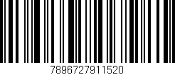 Código de barras (EAN, GTIN, SKU, ISBN): '7896727911520'