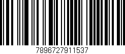Código de barras (EAN, GTIN, SKU, ISBN): '7896727911537'