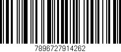 Código de barras (EAN, GTIN, SKU, ISBN): '7896727914262'