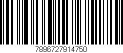Código de barras (EAN, GTIN, SKU, ISBN): '7896727914750'