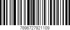 Código de barras (EAN, GTIN, SKU, ISBN): '7896727921109'