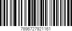 Código de barras (EAN, GTIN, SKU, ISBN): '7896727921161'