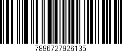 Código de barras (EAN, GTIN, SKU, ISBN): '7896727926135'