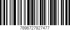 Código de barras (EAN, GTIN, SKU, ISBN): '7896727927477'