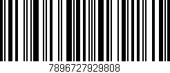 Código de barras (EAN, GTIN, SKU, ISBN): '7896727929808'