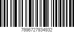 Código de barras (EAN, GTIN, SKU, ISBN): '7896727934932'