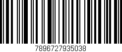 Código de barras (EAN, GTIN, SKU, ISBN): '7896727935038'