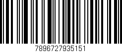 Código de barras (EAN, GTIN, SKU, ISBN): '7896727935151'