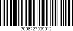 Código de barras (EAN, GTIN, SKU, ISBN): '7896727939012'