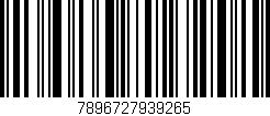 Código de barras (EAN, GTIN, SKU, ISBN): '7896727939265'