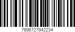 Código de barras (EAN, GTIN, SKU, ISBN): '7896727942234'