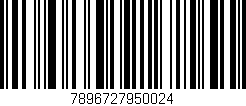 Código de barras (EAN, GTIN, SKU, ISBN): '7896727950024'
