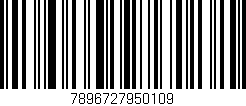 Código de barras (EAN, GTIN, SKU, ISBN): '7896727950109'