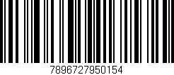 Código de barras (EAN, GTIN, SKU, ISBN): '7896727950154'