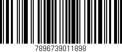 Código de barras (EAN, GTIN, SKU, ISBN): '7896739011898'