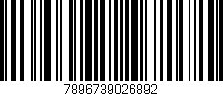 Código de barras (EAN, GTIN, SKU, ISBN): '7896739026892'