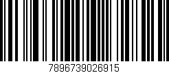 Código de barras (EAN, GTIN, SKU, ISBN): '7896739026915'