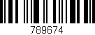 Código de barras (EAN, GTIN, SKU, ISBN): '789674'