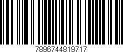 Código de barras (EAN, GTIN, SKU, ISBN): '7896744819717'