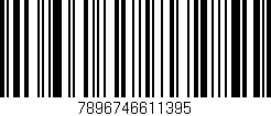 Código de barras (EAN, GTIN, SKU, ISBN): '7896746611395'