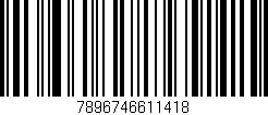 Código de barras (EAN, GTIN, SKU, ISBN): '7896746611418'