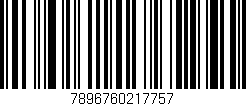 Código de barras (EAN, GTIN, SKU, ISBN): '7896760217757'