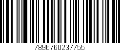 Código de barras (EAN, GTIN, SKU, ISBN): '7896760237755'