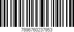 Código de barras (EAN, GTIN, SKU, ISBN): '7896760237953'