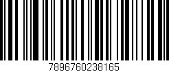 Código de barras (EAN, GTIN, SKU, ISBN): '7896760238165'